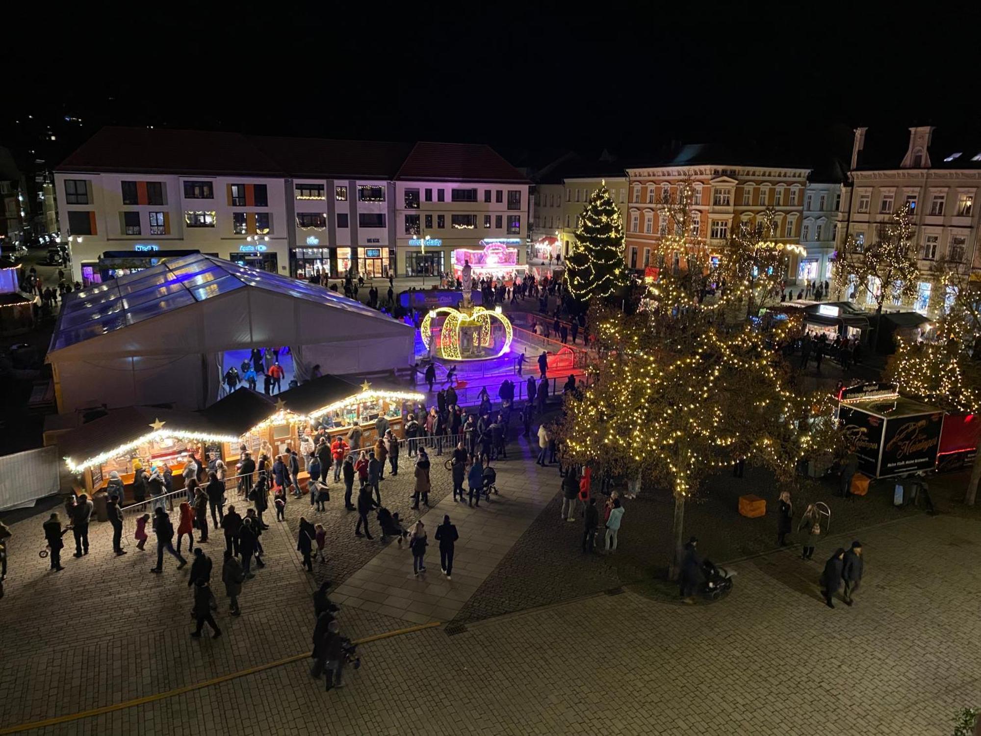 Apartment Altstadt-Panorama Meiningen Exterior foto